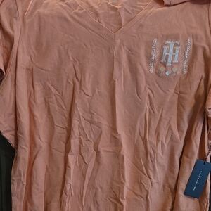 Tommy Hilfiger Peach Short Sleeve Tee